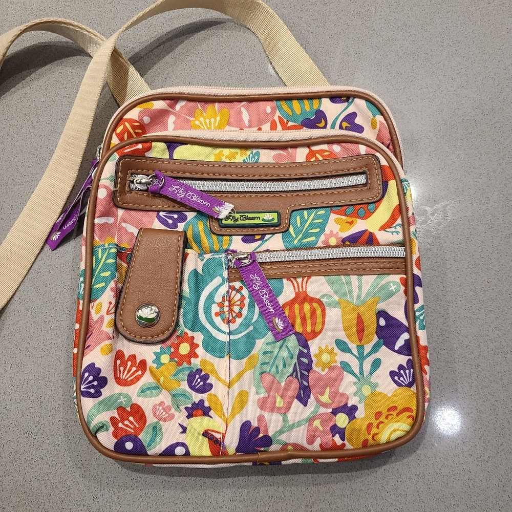Lily Bloom Floral Crossbody Bag